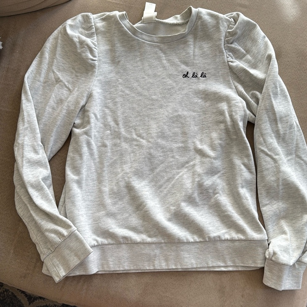 H&M grey sweater, sz S